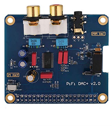 Digitale Audiokarte, I2S-Schnittstelle PiFi DIGI DAC HiFi DIGI Digital Audio Card, für 3 Model B / 2B / B, Isoliertes Netzteil-Design/Feine Verarbeitung/Hochwertige Materialien
