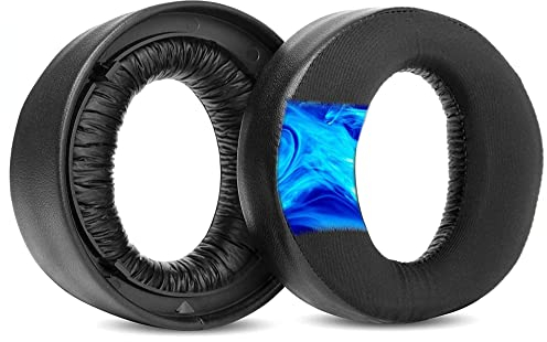 PS5 Cooling Gel Ohrpolster Ersatz – Ohrpolster mit hochdichtem Schaumstoff, kompatibel mit Sony Playstation 5 Pulse 3D PS5 Gaming Headset (Schwarz)