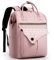 Lekesky Backpack Women Laptop Rucksack Bag15.6 Inch Computer Backpack School Bag for Travel Business College Women Men-Pink