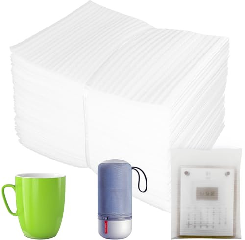 Schaumstoffbeutel, 20,3 x 25,4 cm, 50 Stück, Verpackungsmaterial zum Umziehen, Schaumstoffbeutel schützen zerbrechliche Gegenstände, Polsterschaumpolsterung zum Verpacken von
