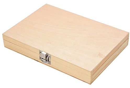 ANKROYU Lot De 8 Embouts De Tarière En Acier Au Carbone De 23 Cm/9,06 Pouces, Boîtier En Bois, Embouts à Tige Hexagonale Usinés Pour Terrasses, Boîtes Aux Lettres, Clôtures, Plantation