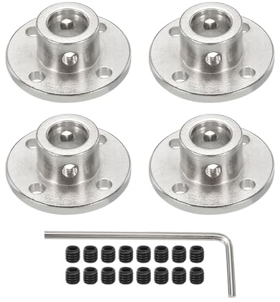 sourcing map 10 mm diametro interno H13 x D16 flangia rigida accoppiamento motore albero guida connettore motore per parti fai da te