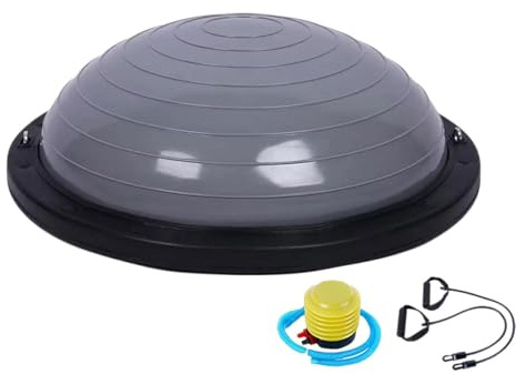 Perfeclan Balance-Ball, Balance-, Halbkreis-Balance-Ball, Stabilitätsball, Halb-Gymnastikball, Yoga-Ball für Tanz, Heim-Fitnessgeräte