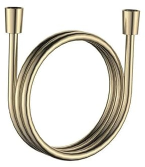 Regn Flexible de douche - Flexible, résistant aux pliures, compatibilité universelle - Raccord G 1/2 (doré, 200 cm)