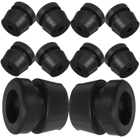 Levemolo Gommini Antivibranti da 12 a 14 Pollici 10 Pezzi in Gomma per Motosega Ammortizzatori Resistenti All'usura per Taglio e Abbattimento Professionale
