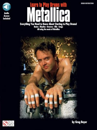 Metallica Learn To Play Drums With Book/CD: Noten, CD für Schlagzeug