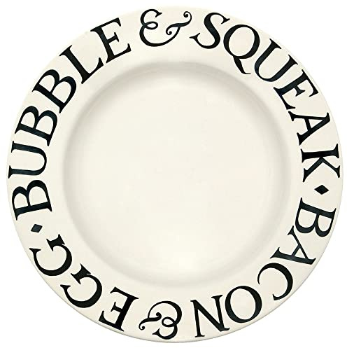 Emma Bridgewater Black Toast 10 1/2 Dinner Plate | 1BLT020064