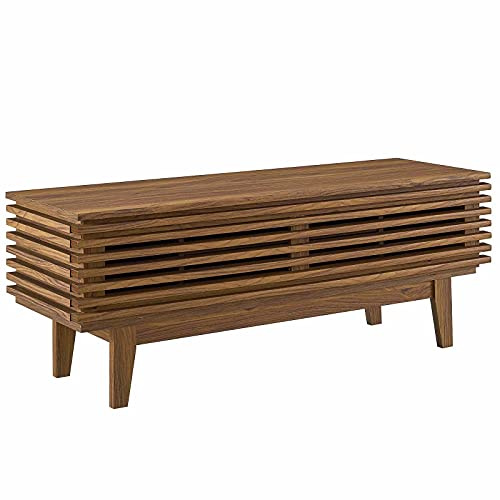 Modway Render - Mueble para TV (46, bajo perfil), color nogal