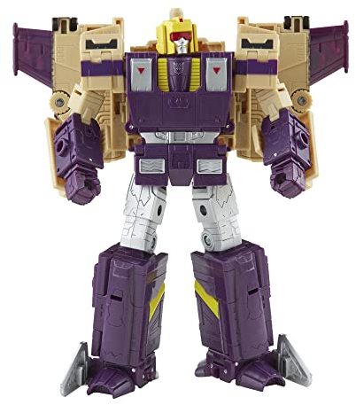Transformers Toys Generations Legacy Series Leader Blitzwing Triple ChangerAction Figure - 8 and Up, 7-inch, Multicolour (F3062)