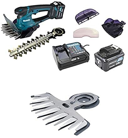 Makita UM600DSMEX Akku-Gras/Strauchschere 12V max. / 4,0 Ah, 2 Akkus + Ladegerät + Grasscherblatt 16cm