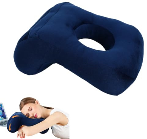 Homoyoyo Almohada boca abajo después de la cirugía ocular, almohada propensa boca abajo sueño Retina almohada de mentira vitrectomía agujero macular equipo de recuperación de desprendimiento de retina