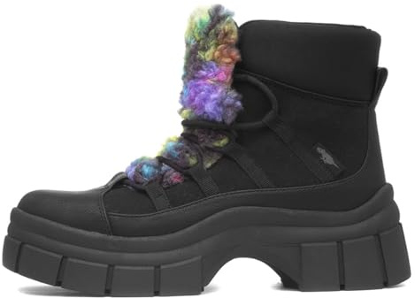 ROCKET DOG Womens Tiger Fashion Boot, Black, 6 UK