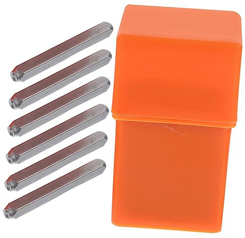 Lurrose Zahlen Und Buchstabenstempel Legiertem Metall Stanzwerkzeug Für Lederhandwerk Und Metallkunst Buchstaben Und Zahlenstempel Für Lederkunstbedarf