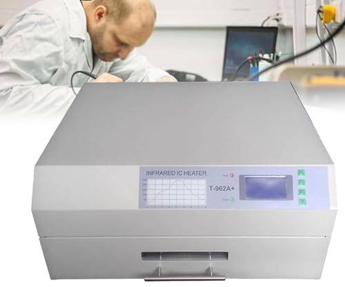 Machine Soudage Par Refusion Au Four 800 W-2500 W Station Reprise Bga Pour Chauffage Ic Chauffage Infrarouge Professionnel Machine Refusion Automatique Machine Soudage 0 ℃ - 350 ℃,T-962A+