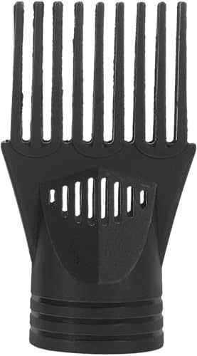 Black Hair Dryer Comb Nozzle Plastic Hairdressing Salon Hair Dryer Blow Comb Attachment Hair Styling Nozzle Tool Nice and Fashion Salon Tool Styling Tools
