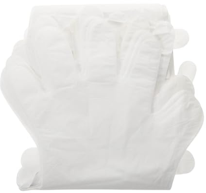 TOVINANNA 10paare Einweg-handmasken Feuchtigkeitshandschuhe Für Rissige Hände Touchscreen-kompatible Handabdeckungen Diy-feuchtigkeitspflegehandschuhe Erweiterte Abdeckung Für Hände