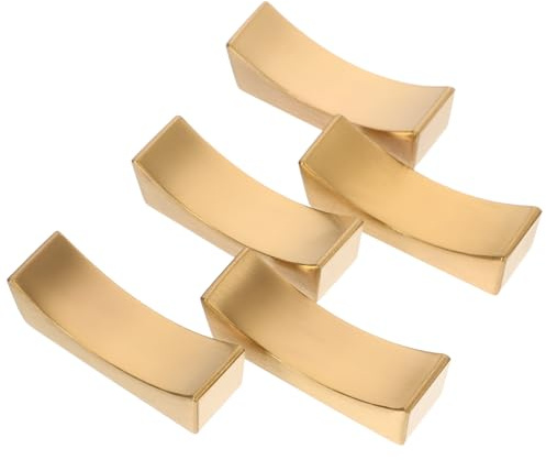 Healifty 5 Piezas Soporte para Palillos Inoxidable de Descanso de Utensilios Elegante y Compacto para Mesa para Spoons y Tenedores de Limpiar y Almacenar