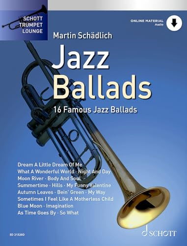 Jazz Ballads: 16 Famous Jazz Ballads. Vol. 1. trumpet.