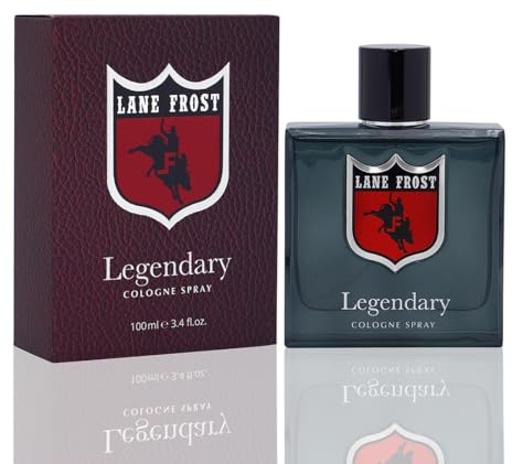 Lane Frost Legendary Cologne for Men - Orignal Western Scent for the Authentic Cowboy - Woodsy and Masculine Fragrance Spray - Long-Lasting Manly Cologne with Cedarwood and Musk Notes