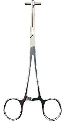 eeddoo Septum Zange mit Führung - geradlinig - 16 cm