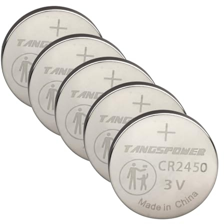 CR2450 Batteries 3V 2450 Lithium Pack of 4 Button Batteries For gadgets car key BMW F Key fobs(CR 2450 / DL2450 / ECR2450 / KCR2450)