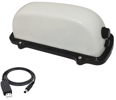 VILIERY USB uppladdningsbart batteri blank taxi topp light roof taxi skylt med magnetisk bas vattentät taxi kupol ljus vit gör-det-själv signal cab lampa advertising light
