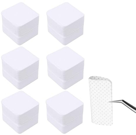 LIANRISES 600 Zelettenrolle Für Nägel Nagellackentferner Pads Zelletten Fusselfrei DIY Nägel