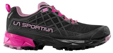 LA SPORTIVA Akyra II W's GTX, Scarpa da Trekking Bassa Donna (Black/Rose, Sistema Taglie Calzature EU, Adulto, Numero, Media, 39.5)
