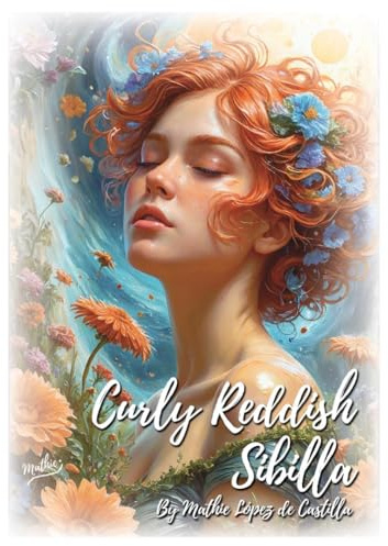 Curly Reddish Sibilla: Mathie y su Guia Angelical, Cartas de la Sibilla para Principiantes, intuitivo, con Video Curso, Palabras Clave en español, inglés y francés