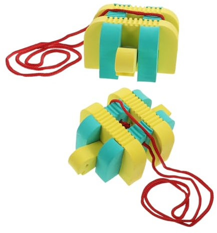 Toyvian Laufstelzen Für Junge Mädchen Stelzenspielzeug Bunte Eva-stelzen Hilfsmittel Für Frühes Gleichgewichtstraining Bezauberndes Cartoon-Design Langlebig Und Sicher