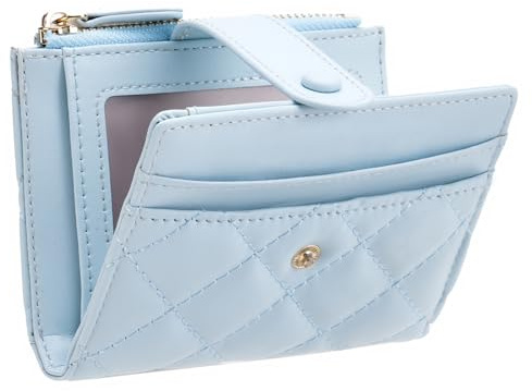 GAEKEAO Geldbörse Damen Klein,Kleines Portemonnaie Damen Geldbeutel Leder mit RFID Blocker Slim Wallet,Geschenke für Frauen Brieftasche