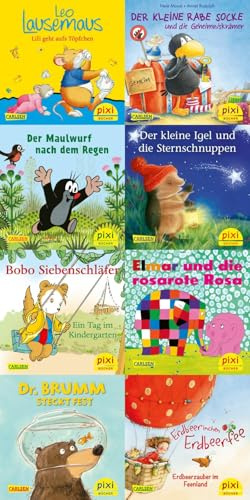 Pixi-Box 254: Die beliebtesten Bilderbuch-Helden bei Pixi (8x8 Exemplare) (254)