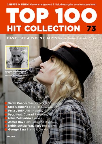 Top 100 Hit Collection 73: 8 Chart Hits: Love Me Like You Do - Ain‘t Nobody - Wie schön du bist - Hold Back The River - Headlights - Firestone - ... Band 73. Klavier / Keyboard. (Music Factory)