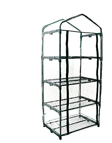 Oypla Replacement Spare PVC Cover for 4 Tier Mini Growhouse Garden Greenhouse