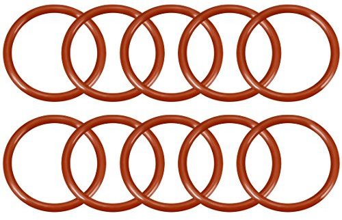 sourcing map 10 Stück O Ringe 19mmx23mmx2mm Dichtungsringe Rund Gummi Dichtung O Ring Seals NBR Unterlegscheibe für Wasserhahn Spülventile Waschbecken Duschablauf Hydraulik Rohrschlauch