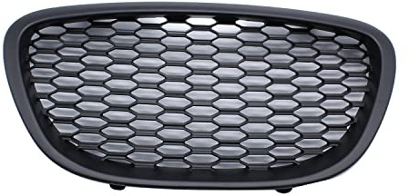 1 PC SHLPDFM Grille Honeycomb Gloss Black Mesh Badgeless Debadged Front Upper Grille Fits for SEAT LEON MK2 1P1 2006-2009 For Altea (5P) & Altea XL 3 For Toledo Mk3 (5P)