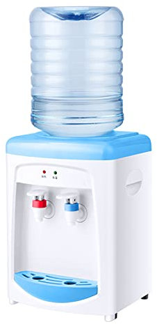 Dispensador de enfriador de agua para el hogar pequeño caliente y frío con cubo especial de 4 L con indicador de funcionamiento para uso en casa y oficina