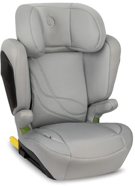 Seggiolino auto MoMi MEI per bambini da 3 a 12 anni (gruppo 2/3, peso corporeo da 15 a 36 kg, altezza 100-150 cm), seggiolino auto per bambini - montaggio in senso di marcia, fissaggio con ISOFIX