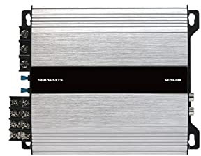 M70.4 Mini Potencia automotriz Woofer Amp Coche Amplificador de Sonido 2Ch 12V Caja 4 Canales estéreo Clase D Amplificador for Coche - Volumen Alto
