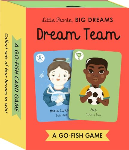 Kaddo Little People, Big Dreams Card Game: Dream Team: A Go-Fish Card Game