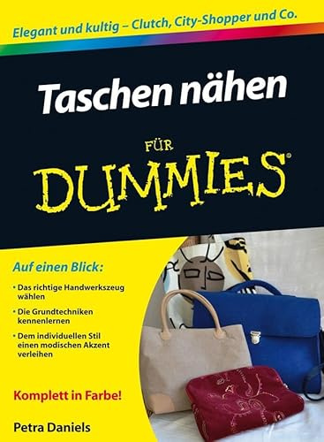 Taschen nähen für Dummies