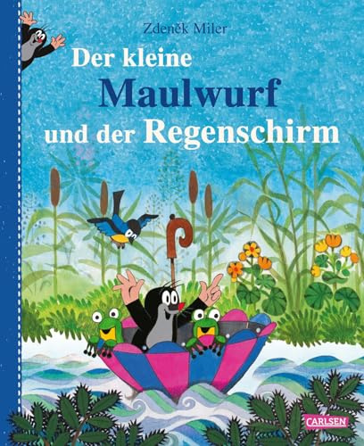 Der kleine Maulwurf und der Regenschirm: Bilderbuch für Kindergartenkinder ab 3 Jahre