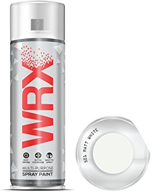 WRX 6 x Spr�hfarbe 400 ml - Matt Wei� 501