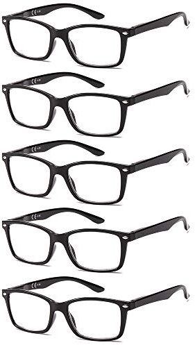 Suertree Lunettes de Lecture, Lunettes de Pour Ordinateur Aide visuelle Soins oculaires Lunettes Aide à la lecture pour femmes Hommes de Lunettes 1.5 BM151