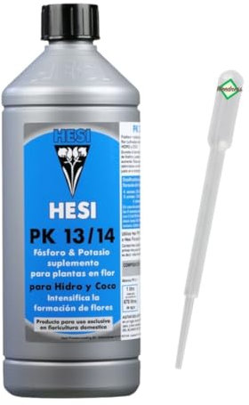 Weedness Hesi PK 13/14 10 Liter - Hydro-Kultur Grow Dünger Naturdünger Zimmerpflanzen Bio Flüssig Organischer Blüteboost