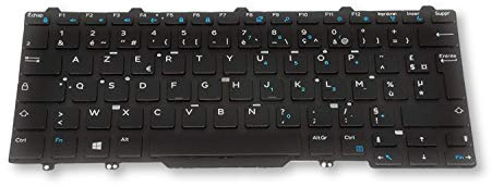 Dell Latitude E5450 E5470 E5480 E7450 E7470 7480 Clavier français non rétroéclairé FTTYH