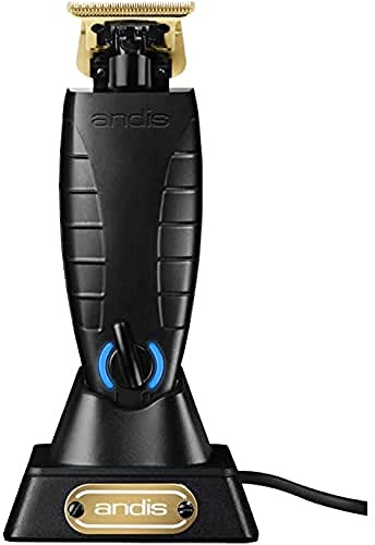 Andis GTX-EXO Tondeuse à cheveux et barbe professionnelle sans fil avec support de charge Accessoires – Lame à dents profondes et coupe serrée – Pour homme, barbe, moustache, oreilles, soins du corps