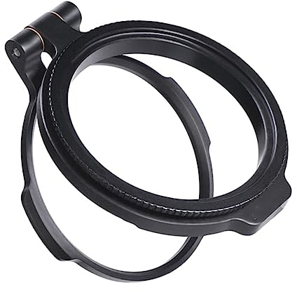 HOMSFOU 58Mm Nd Filter Ring Adapter Holder Quick Release Camera Accessory for Lens Rotatable Light Direction Adjustment Compact Filter Mount Clip Stand Helps Reduce Vignetting for Wide Angle Shots