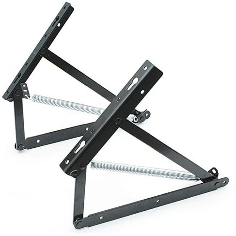 Q&Q FABRICACIÓN EUROPEA - BISAGRA COMPAS KUKU NEGRO 50º MUELLE