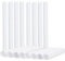 8 White Radiator Pipe Covers - Snap on 19.5cm PVC Pipe Sleeves, Easy to Install Radiator Sleeves